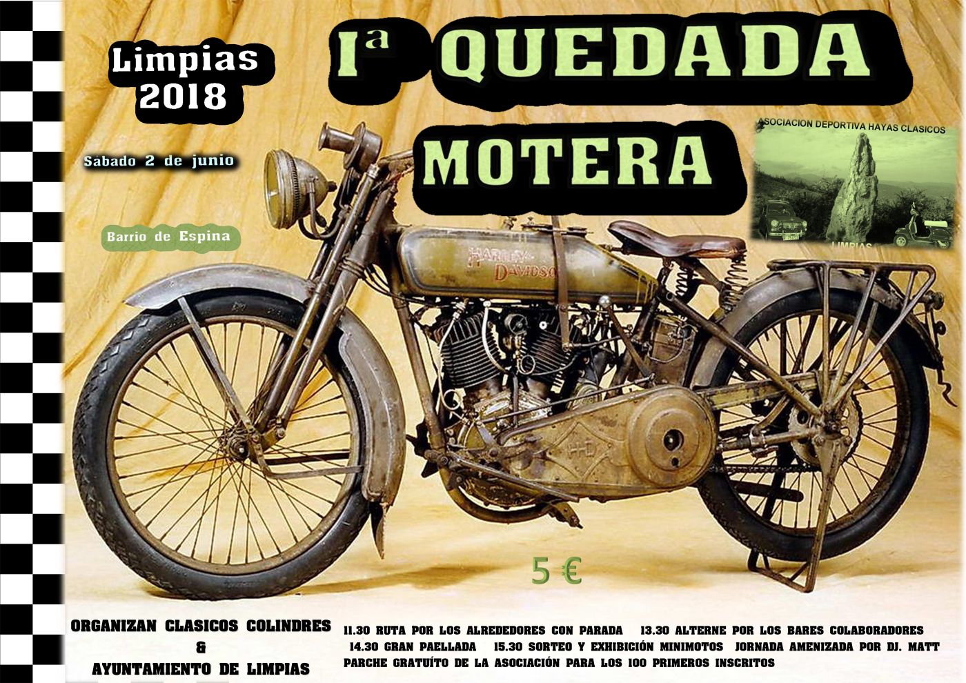 I Quedada motera en Limpias. Cantabria 02/06