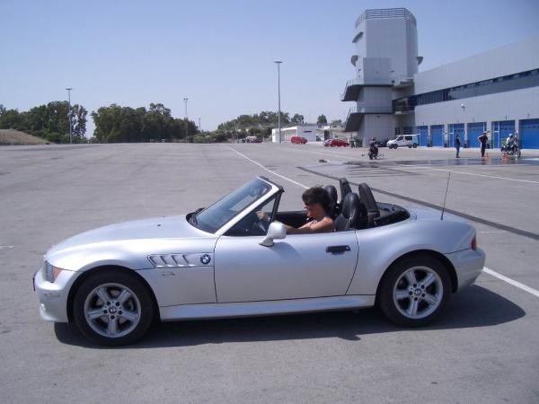 Bruji en Z-3, durante curso BMW en Jerez