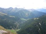 Vistas italianas desde el Passo del Rombo (Timmelsjoch). Valle Passiria