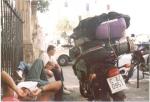 1994 Dani y Mj Descanso luego de atravesar la serranía de Ronda