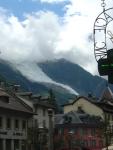 El glaciar del Mont Blanc