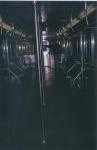 New York 2002, en el metro de NY solo, después de fiesta con periodistas brasileños