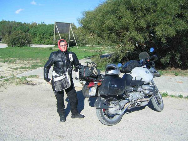 Tarifa '06 (Cadiz)Carolina en moto
