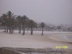 La Playa de Palma ¡¡¡con nieve!!!
