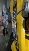 Intermitente led conectado y probado.