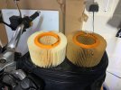 Filtros aire viejo y nuevo.jpg Filtros aire viejo y nuevo.jpg