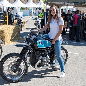 Black Motorcycles "Maldita" Scrambler BMW RIDERS