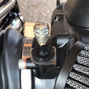 Black Motorcycles Bobber embellecedor cambio