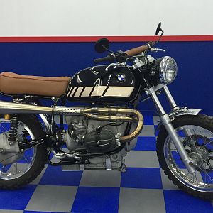Black Motorcycles Scrambler