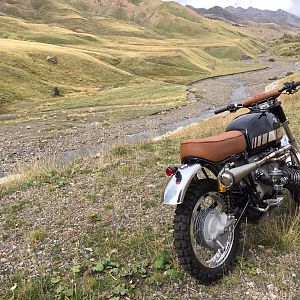 Black Motorcycles Scrambler