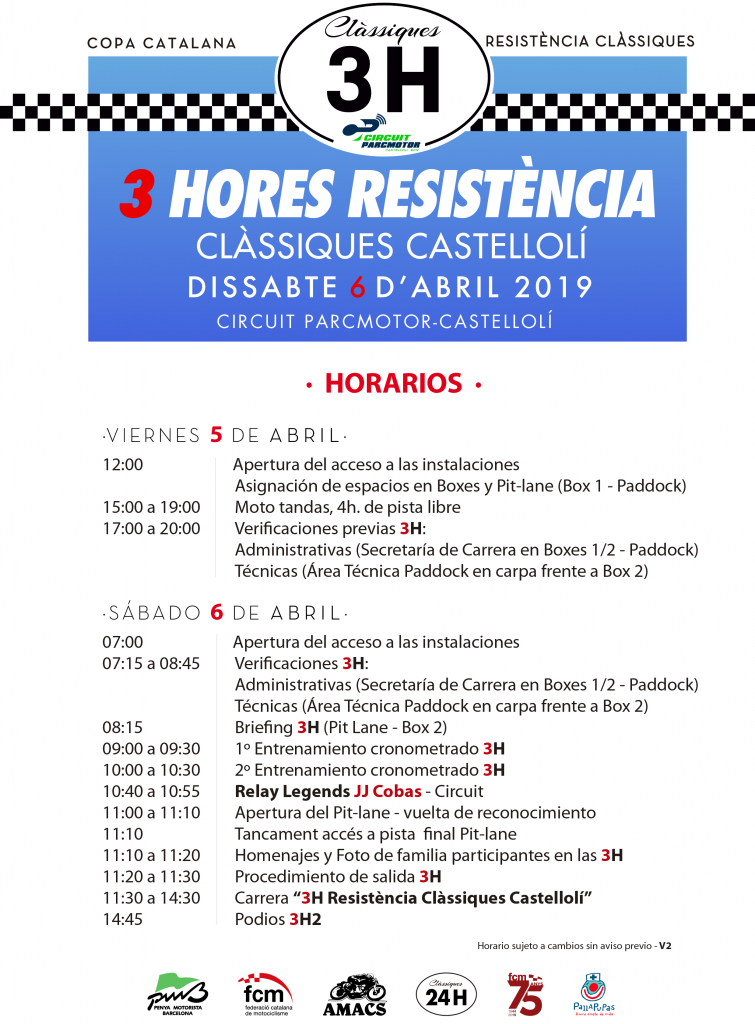 3HP·C 2019 Horarios CAS.V2