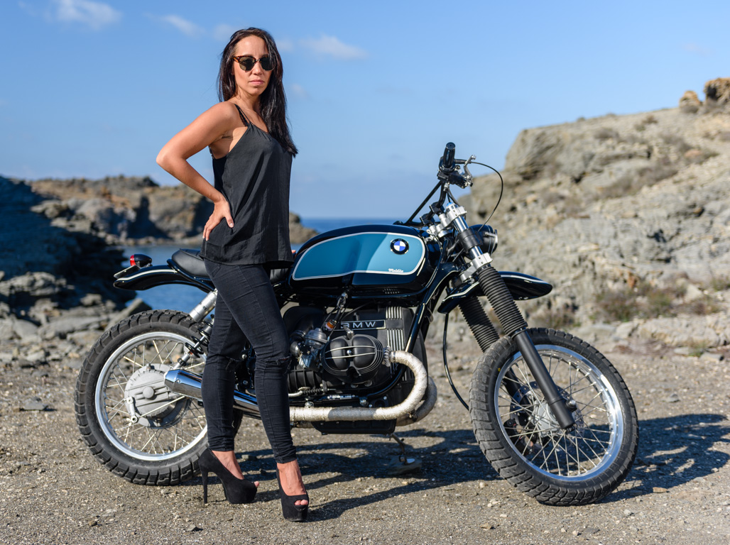 Black Motorcycles "Maldita" Scrambler foto catálogo