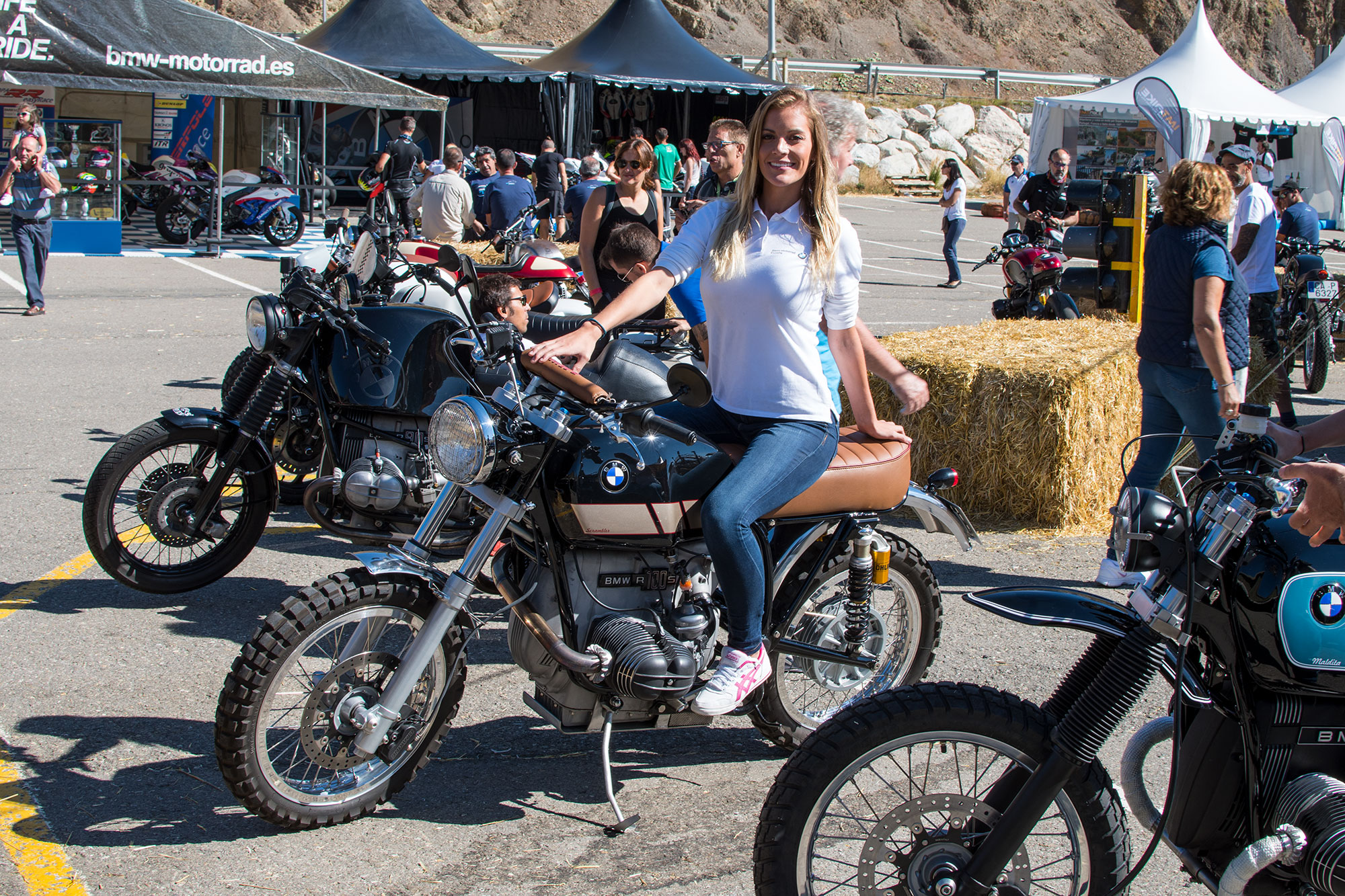 Black Motorcycles Scrambler BMW RIDERS