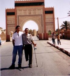 Con Ali, en Erfoud. Marruecos. 03