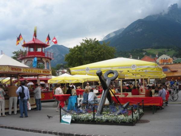 Feria tradicional en Innsbruck (Austria)