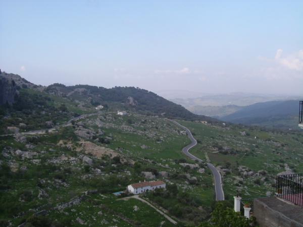 El valle desde Grazalema