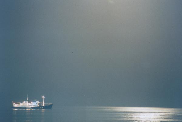 Barco de noche
Se trata de las fotos de un pesquero en Benalmádena, las siguientes son del mismo barco un poco más tarde