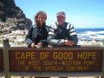 Cabo de Buena Esperanza, con Markus, un compañero de viaje, Nov 2007