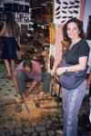 Artesano de la madera en la medina de Marrakech