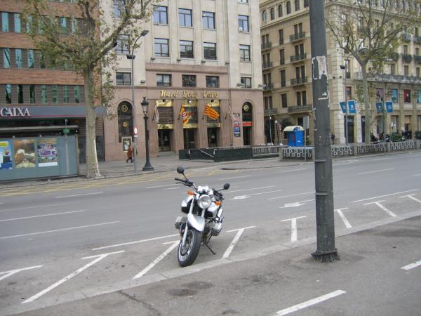 El 1 de Enero de 2004.Plaça Catalunya