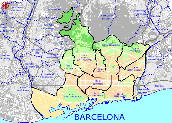 Plano Barcelona 2