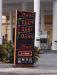 Este es el precio de los carburantes en Tenerife a fecha 13/5/04