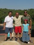 con Baloo, Mike_13 y mi enana, agosto 2005