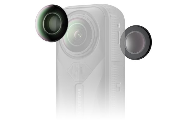 Dispone de dos lentes para poder grabar en 360 grados