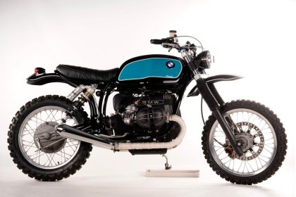BMW Maldita, scrambler de Black Motorcycles sobre BMW R65 de 1986