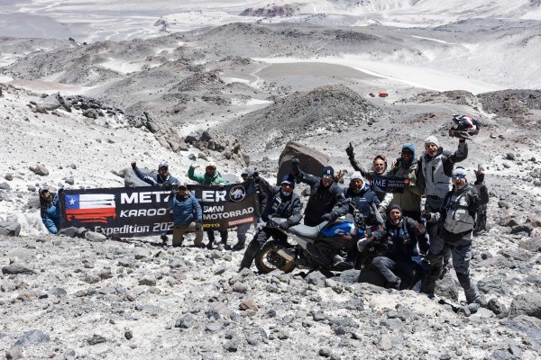 BMW R 1300 GS con Metzeler Karoo 4 en Ojos del Salado