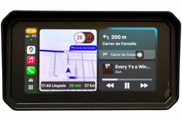 Podemos elegir sólo navegar o navegar y ver la música