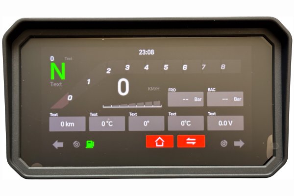 Pantalla secundaria del navegador