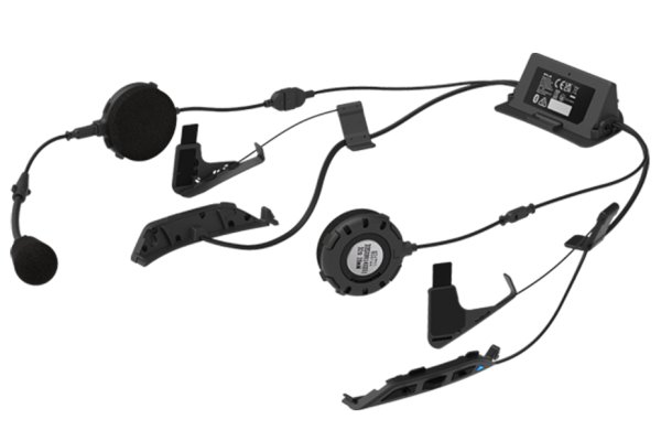 Este es el intercomunicador opcional que se puede instalar en el casco